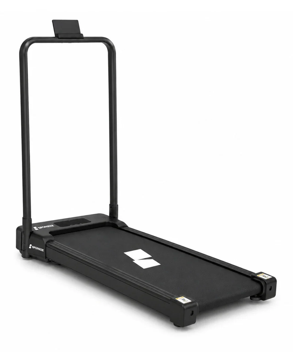 Sporsize 2 HP Ev Tipi Yürüyüş Bandı 1-6 KM/H LED Ekran Uzaktan Kumandalı 100 KG Taşıma Kapasiteli
