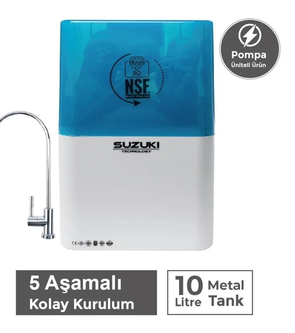 SUZUKI Technology Pompalı Su Arıtma Cihazı – Alpha Plus Model