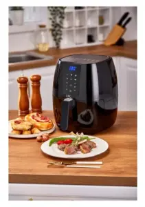 Taç Dijital Slim Multi Fryer 5,5 Lt AirFryer Sıcak Hava Fritözü