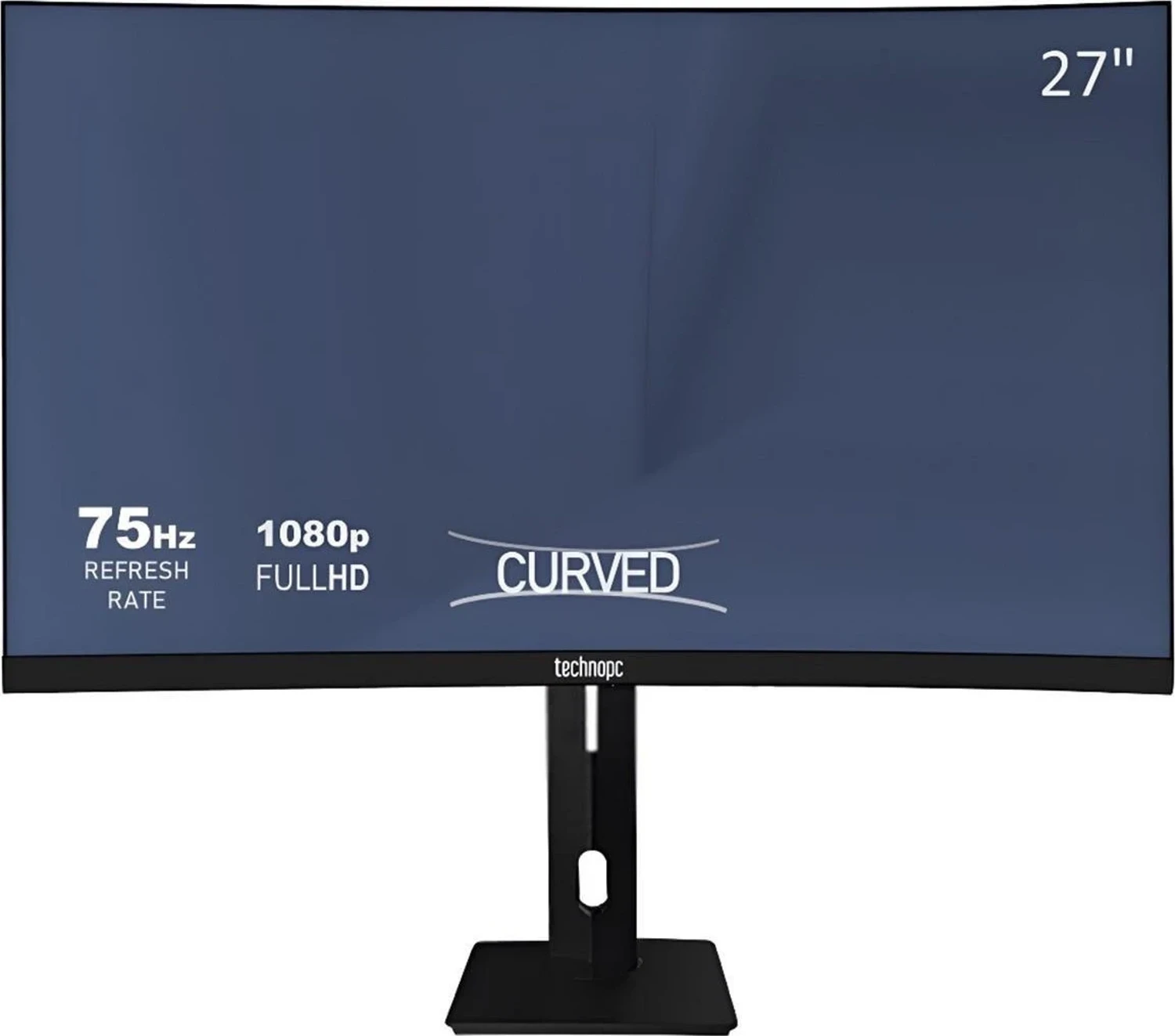 TPL27CS FHD VA 8ms 250Nit HDMI+DP+VGA Asansörlü Ayak Curved 27″ Monitör