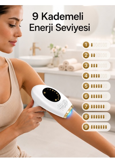 Tek Lcd Ekranlı Profesyonel Ipl Epilasyon Cihazı Najmaddin Diğer