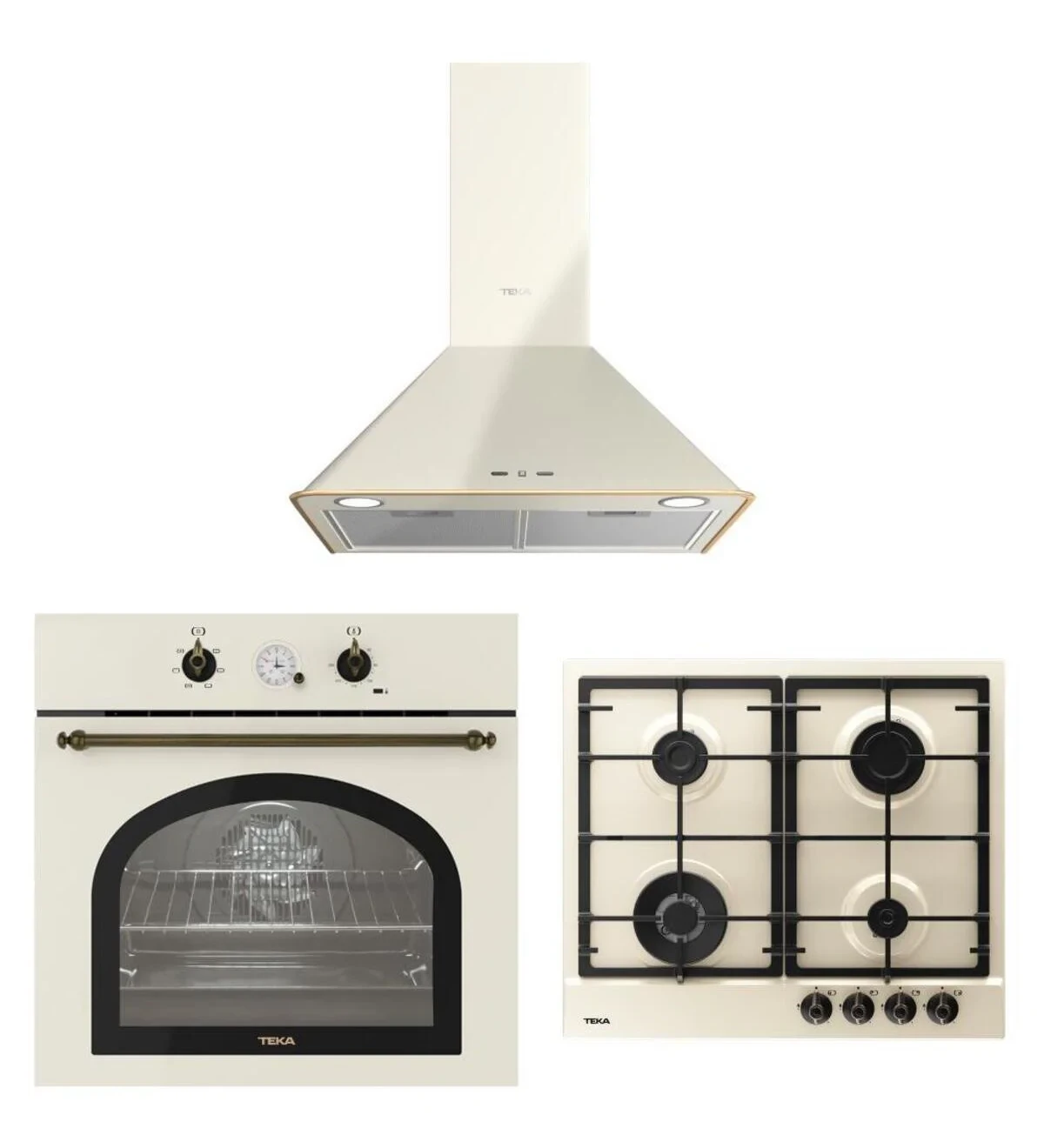 Teka Ankastre Set ( DOS 60.2 Davlumbaz-GSC 64320 RBC VN Ocak-HAK 627 R