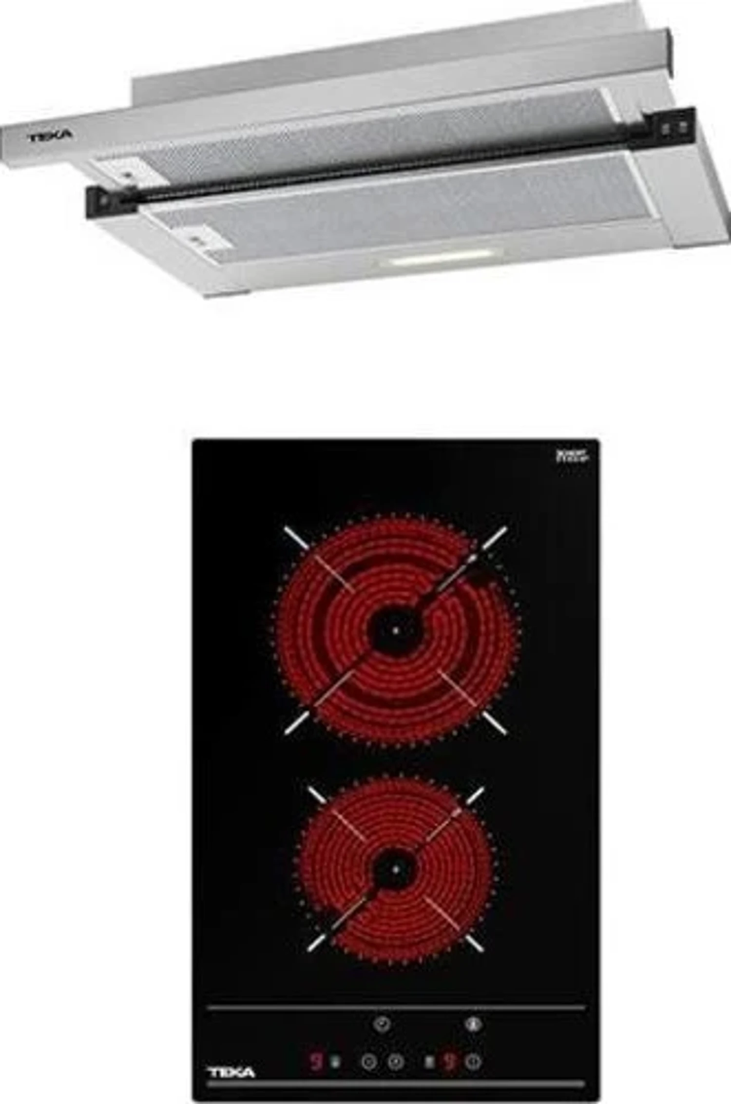 Teka Ankastre Set (Tl 6210 Aspiratör+Tbc 32010 Bk 2 Gözlü Elektrikli