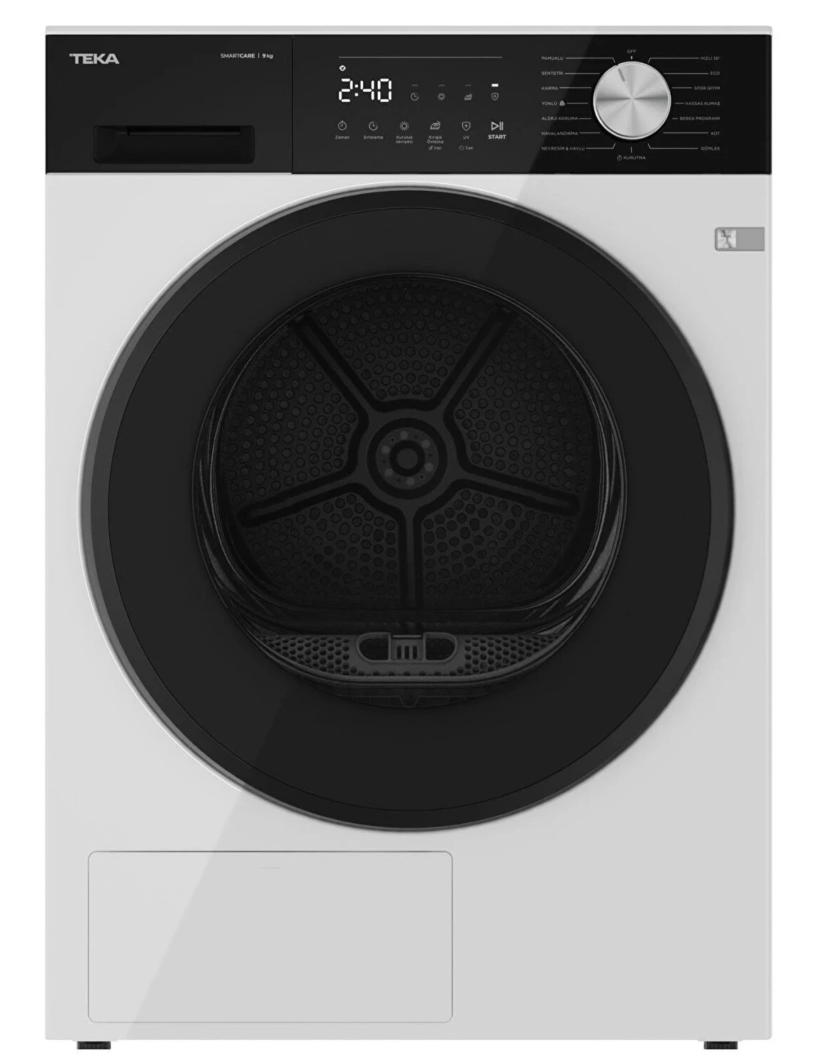 Teka D 209C W TR 9 KG Isı Pompalı Çamaşır Kurutma Makinesi
