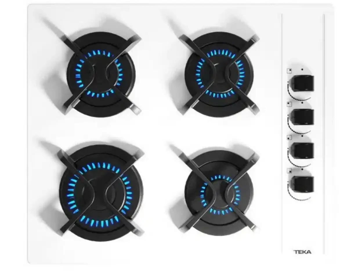 TEKA GBC 64002 WH 60 cm 4 Gözlü Gazlı Ankastre Ocak