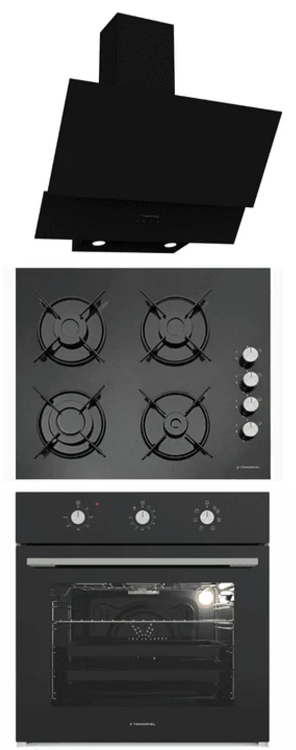 Termikel Ankastre Set (BO O6435C B + BH P6144C B + CH C6532C BB)