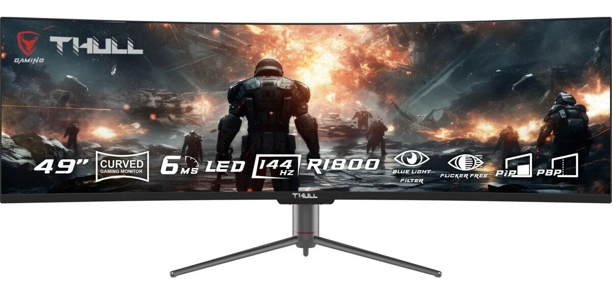 THULL TJ-DFHD49C-144 Ultraview 49” 6ms 144Hz 3840×1080 Dfhd (1x Monitör