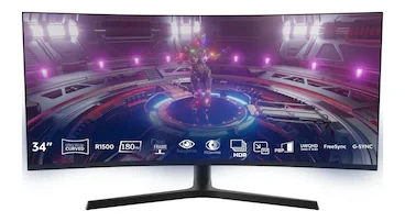 Thull Vision TG-UWQHD34C-180 34″ 1 Ms 180 Hz FreeSync GSync UWQHD Monitör