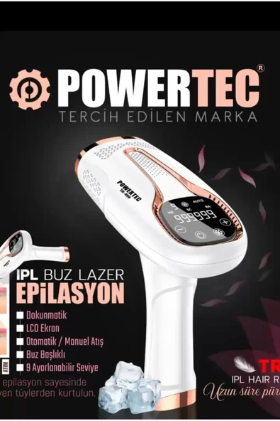 Timurçin IPL Buz Lazer Epilasyon 999.999 Atım Otomatik/Manuel Mod 9