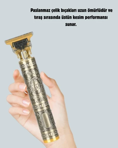 Titreşimli Saç ve Sakal Düzeltici 0,5-10 mm Kesim Uzunluğu