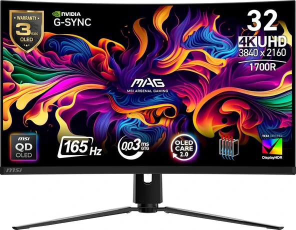TR 31.5 MAG 321CUP QD-OLED Monitör