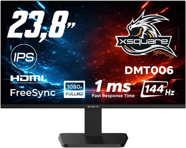 TR DMT006 23,8 144Hz 1ms FHD HDMI VGA HDR Low Light FreeSync Fast Monitör