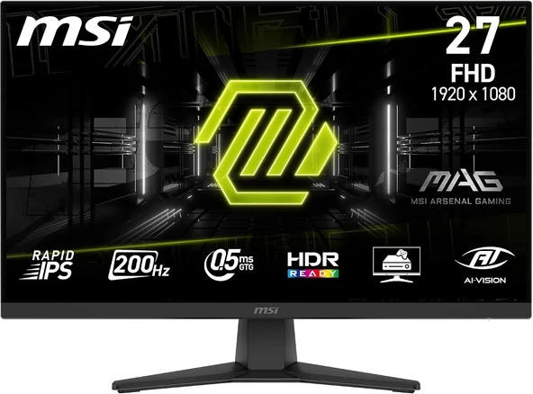 TR MAG 272F 27 inç 200Hz 0.5ms Full HD Adaptive Sync Rapid IPS Monitör