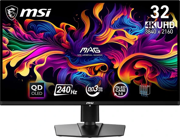 TR MAG 321UPX QD-OLED 31.5 0.03ms 240Hz UHD QD-OLED Adaptive-Sync Monitör
