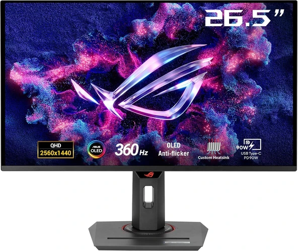 TR Rog Strix OLED XG27ACDNG 26.5 Inç 360Hz 0.03MS 2k Qhd Adaptive Monitör