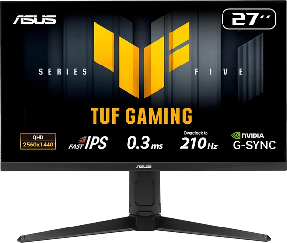 TR TUF Gaming VG27AQL5A 27″ 210Hz 0.3Ms 2K Pivot IPS Gaming Monitörü