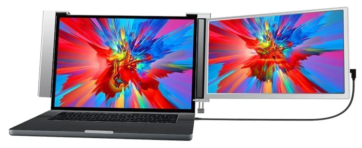 Trimonitör 14” Taşınabilir Tekli Monitör