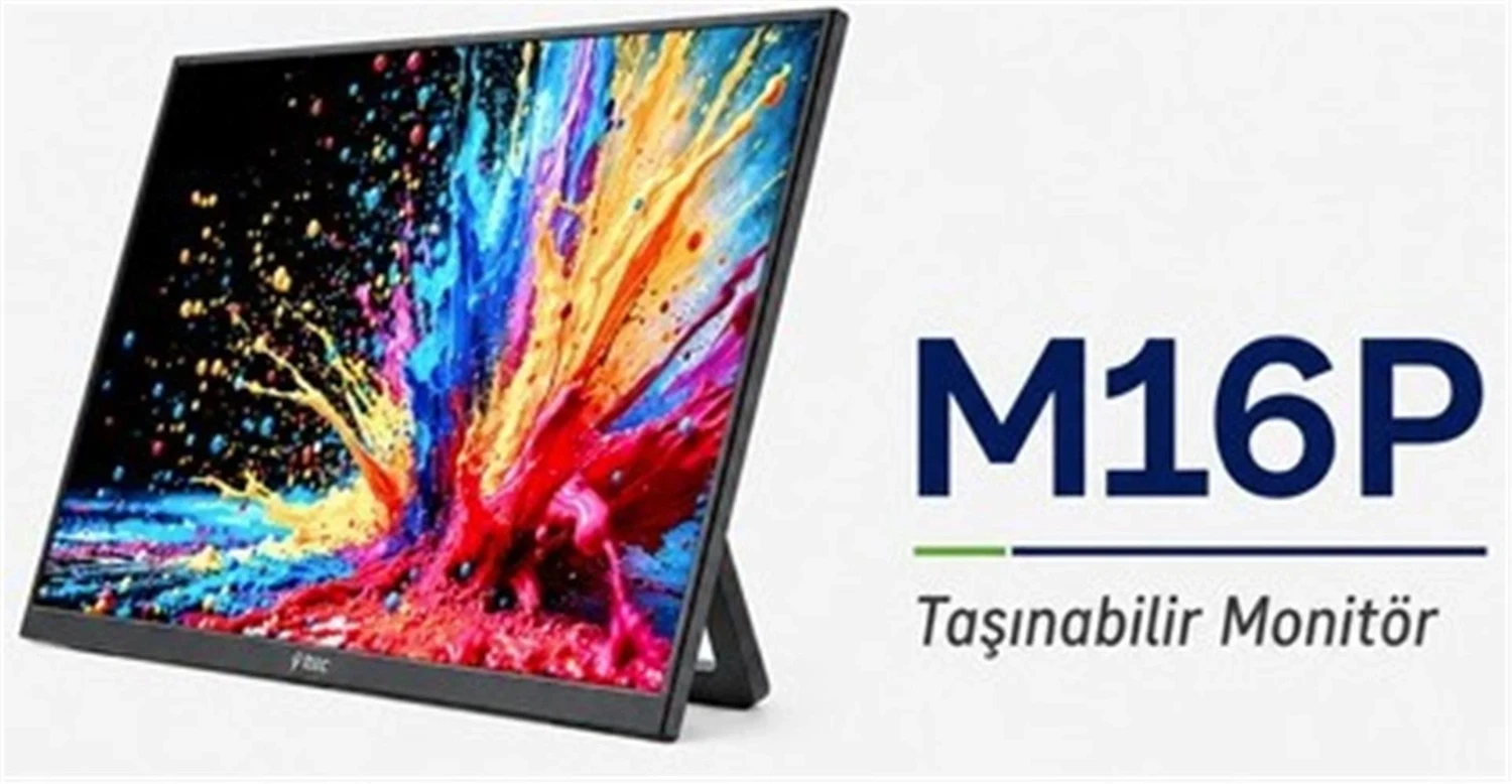 Ttec Plus Ttec M16P 16″ FHD Taşınabilir Led Monitör (KDO)