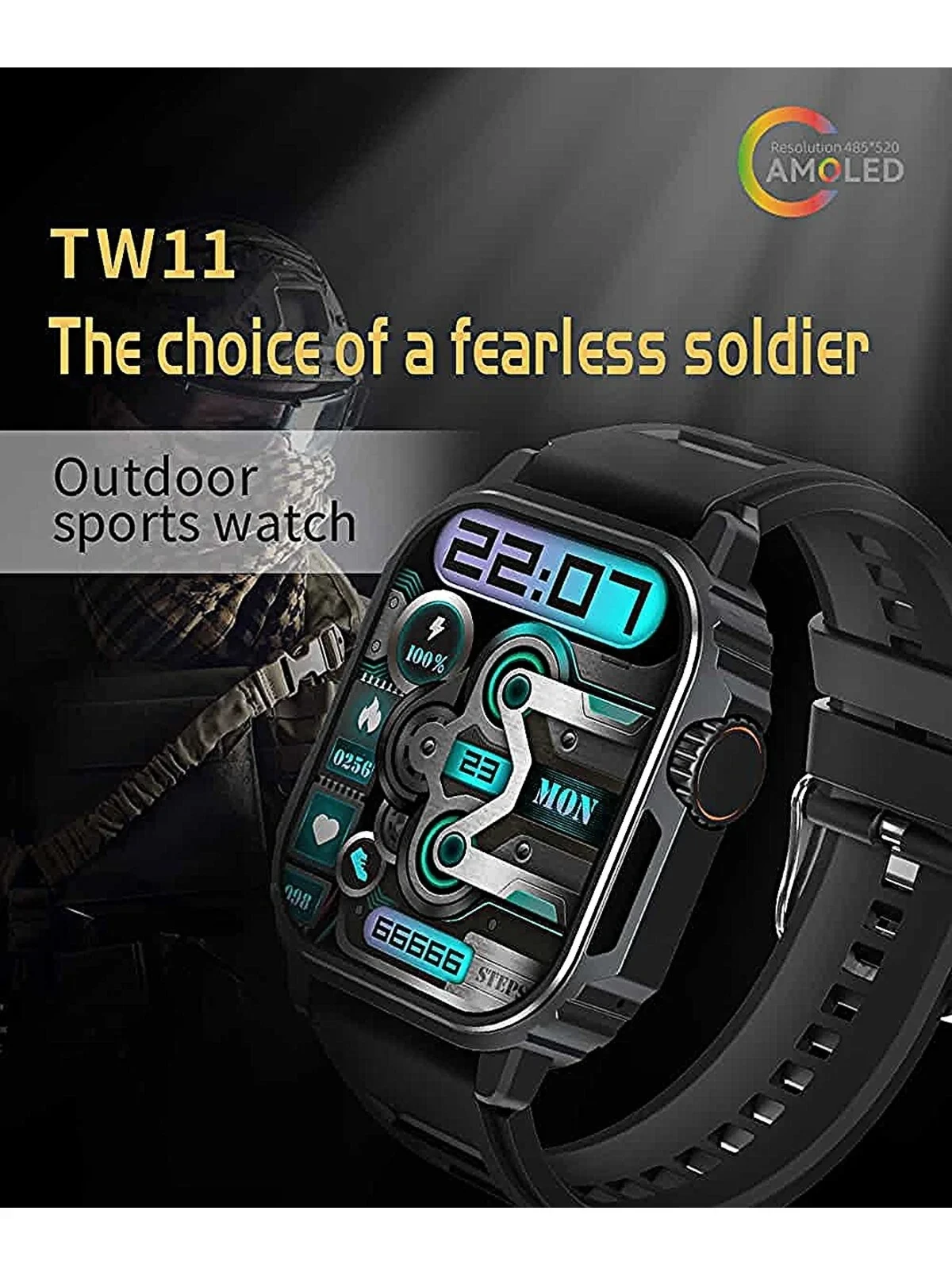 TW Tank Akıllı Saat Leerfei