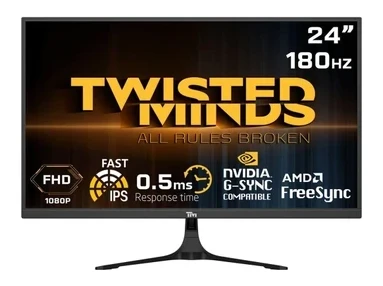 Twısted Mınds 23,8″ TM24FHD180IPS Fhd 180HZ 0,5ms HDMI Dp HDR10 Fast Monitör