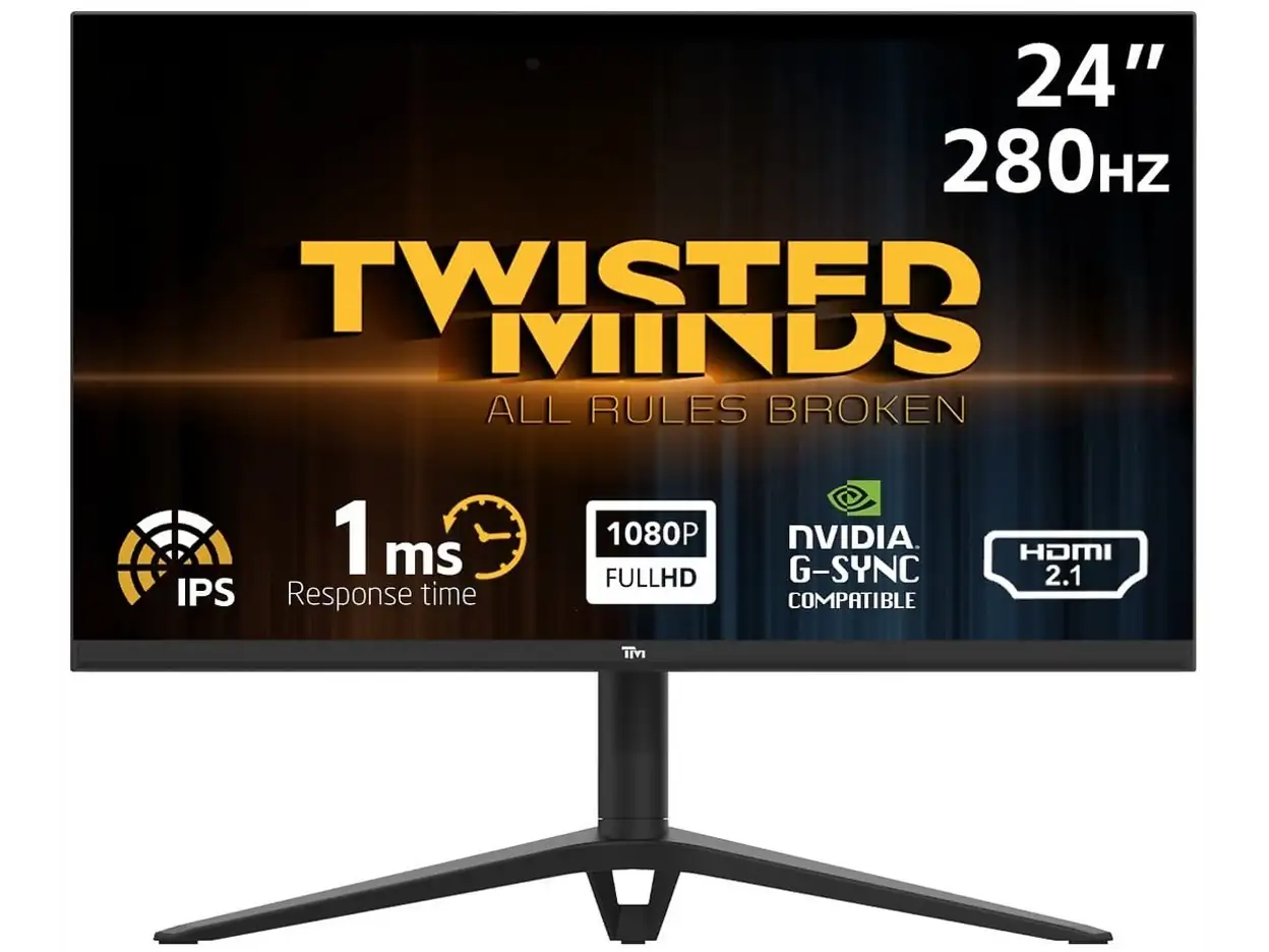 TWISTED MINDS TM24FHD280IPS HDMI DP IPS HDR100 ADAPTIVE-SYNC 24,5 Monitör