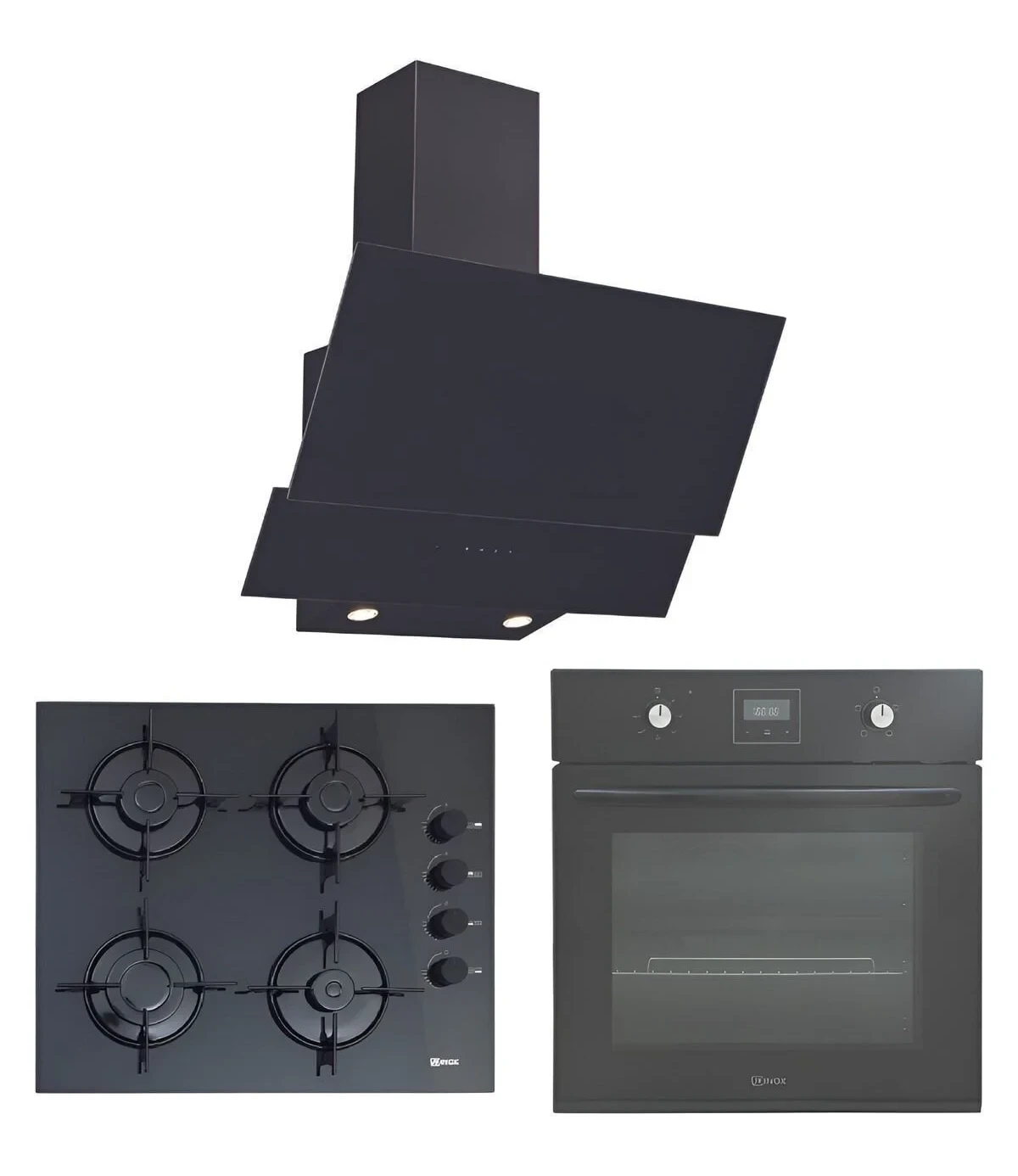 UKİNOKS Ukinox Eko Ankastre Set Dolce 60 Davlumbaz- Carlo 60 Ocak