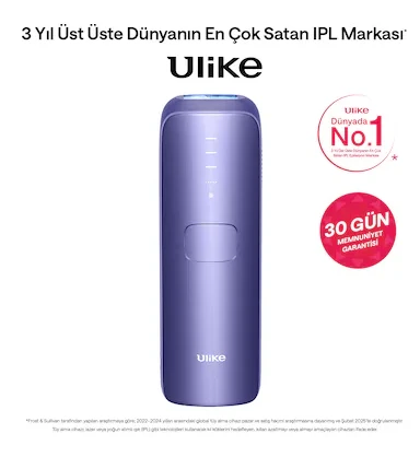 Ulike Air 3 Acıyı Önleyen Sapphire Buz Soğutma IPL Lazer Epilasyon