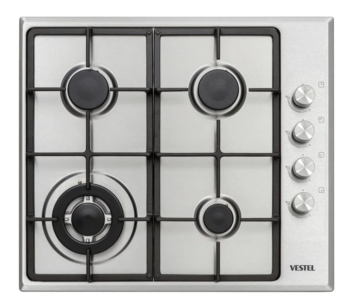 VESTEL Ao 6004 X Dw Inox Ankastre Ocak