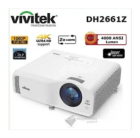 VIVITEK DH2661Z DLP Full HD Lazer 4000 Ansi Lümen Projeksiyon Cihazı