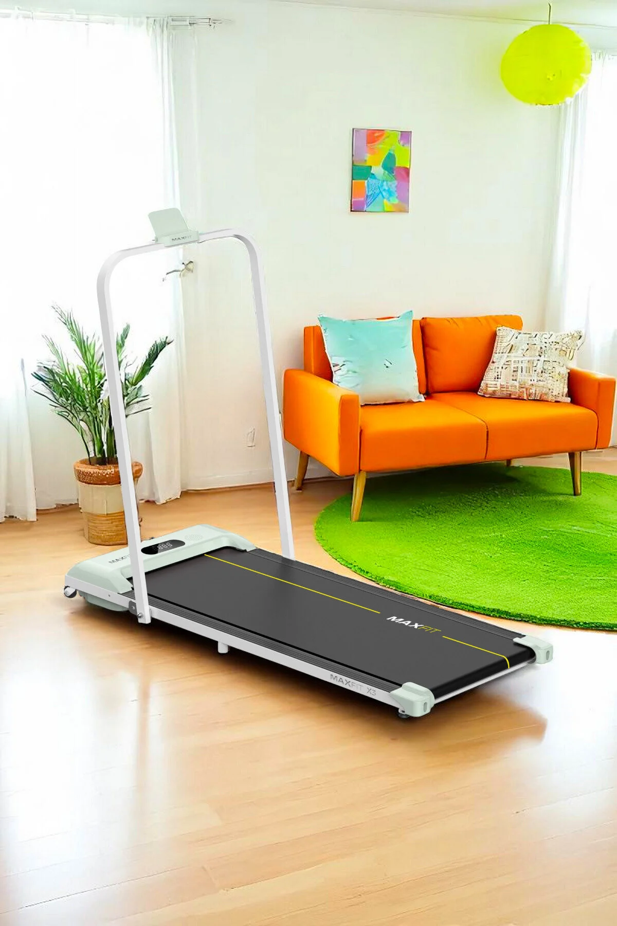 Voit Maxfit X3 Bluetooth’lu Hoparlörlü Uygulamalı Uzaktan Koşu Bandı