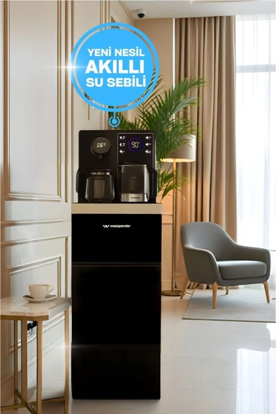 Wasspender Akıllı Su Sebili Gizli Damacanalı Sıcak ve Soğuk Su Çay