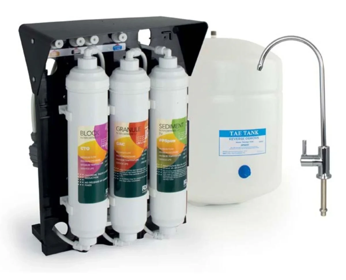 Waterline Aquabir Inline Kasa 5 Aşamalı Pompasız Su Arıtma Cihazı