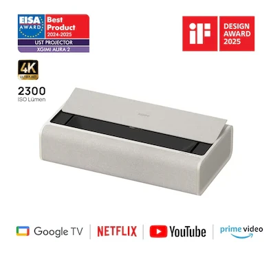 XGIMI Aura 2 GTV 2300 Lümen 4K Projeksiyon Cihazı