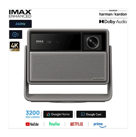XGIMI Horizon 20 4K 240Hz 1Ms 3200 Iso Lümen 300″ IMAX 3D WiFi6 Projeksiyon