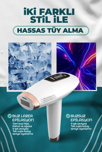 xsir Ipl Buz Lazer Epilasyon 999.999 Atım Otomatik/manuel Dokunmatik