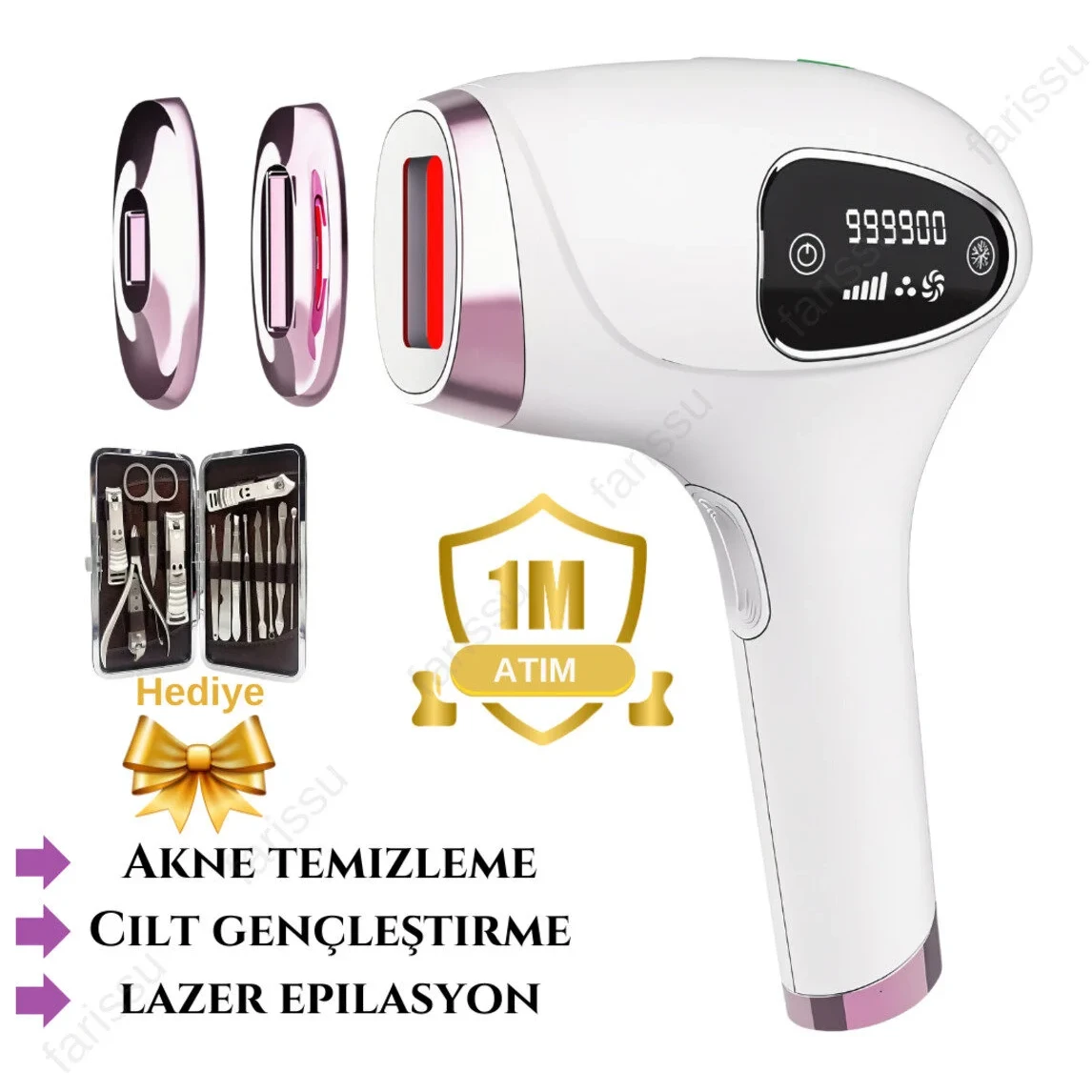 xsir Trend Farma Soğuk Buz İpl Lazer Epilasyon Cihazı
